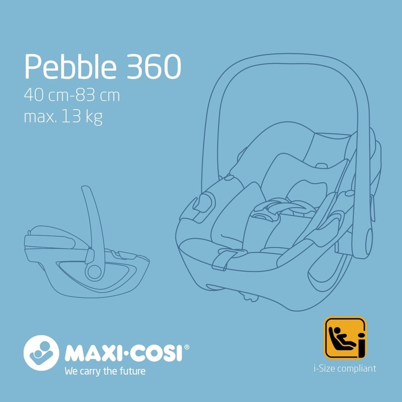 MaxiCosi Pebble 360 User manual