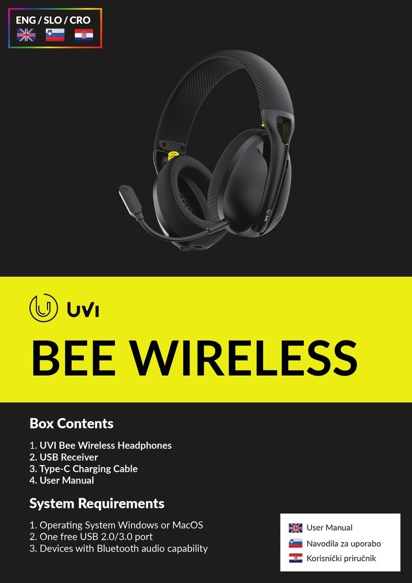 UVI Group BEE WIRELESS manual