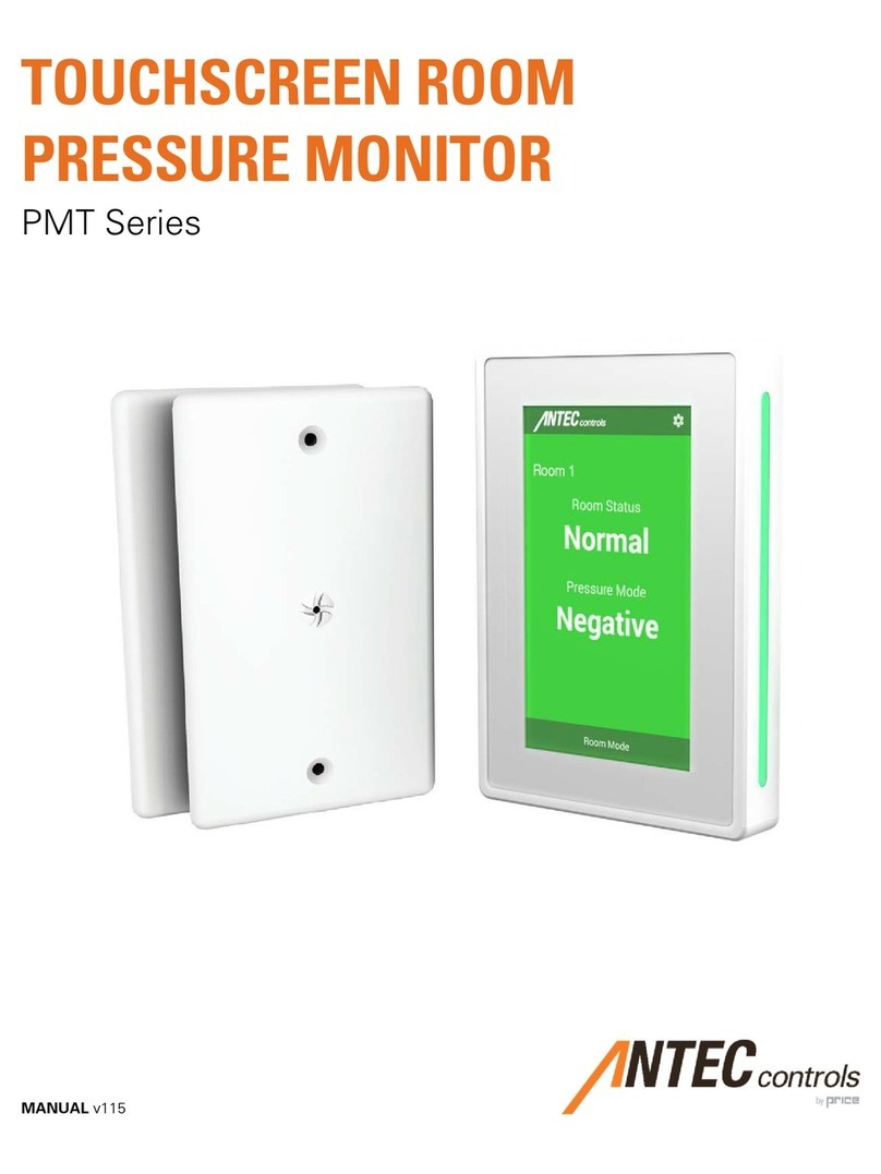 Antec controls PMT Series User manual
