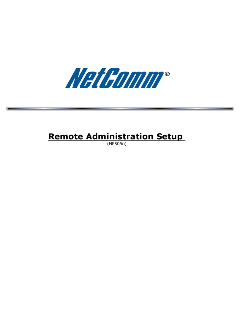 NetComm VELOCITY NP805N User manual