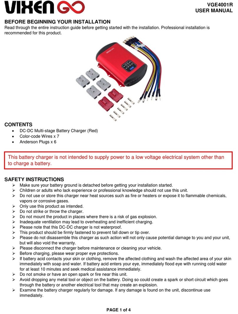 Vixen VGE4001R user manual