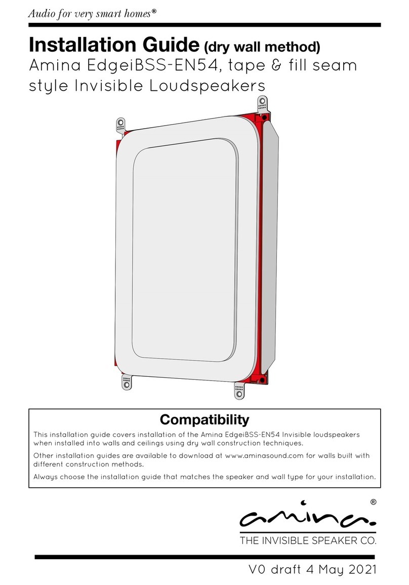 Amina EdgeiBSS-EN54 Series User manual