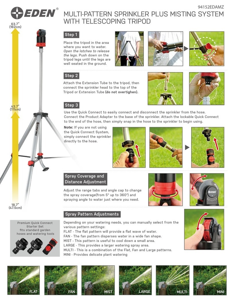 Eden 94152EDAMZ quick start guide