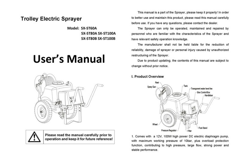 TOPMAQ SX-ST60A user manual