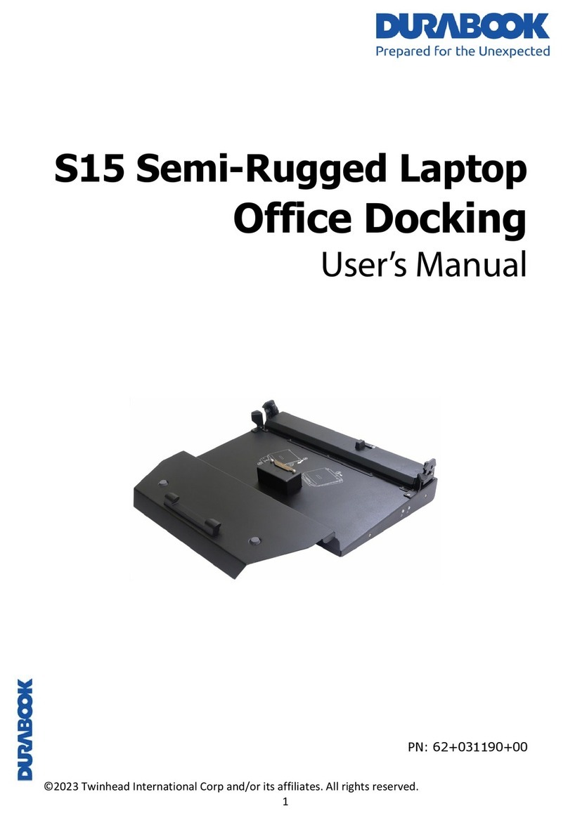Durabook S15 User manual