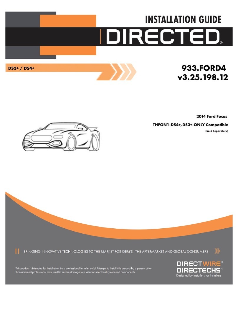 Directed Directechs DB3+ User manual Directed Directechs DB3+ User manual