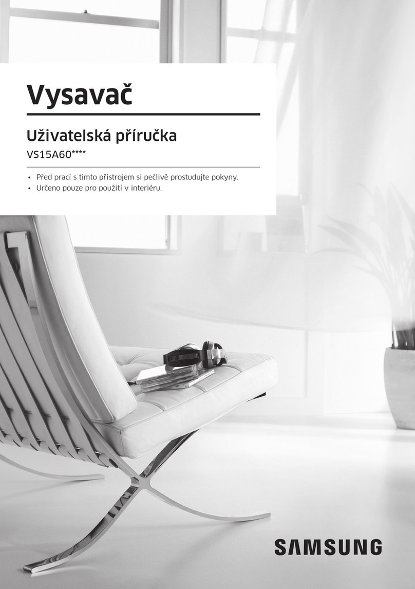Samsung Jet 60 Turbo VS15A60 Series User manual