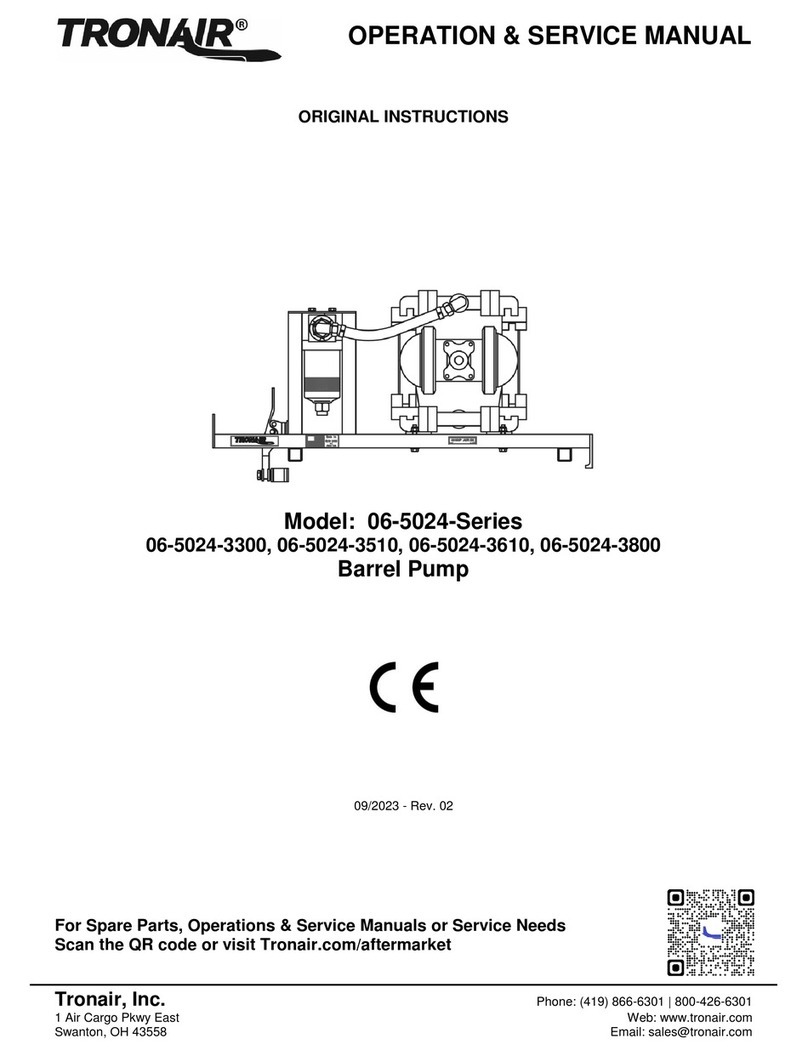 Tronair 06-5024 Series Operation & service manual