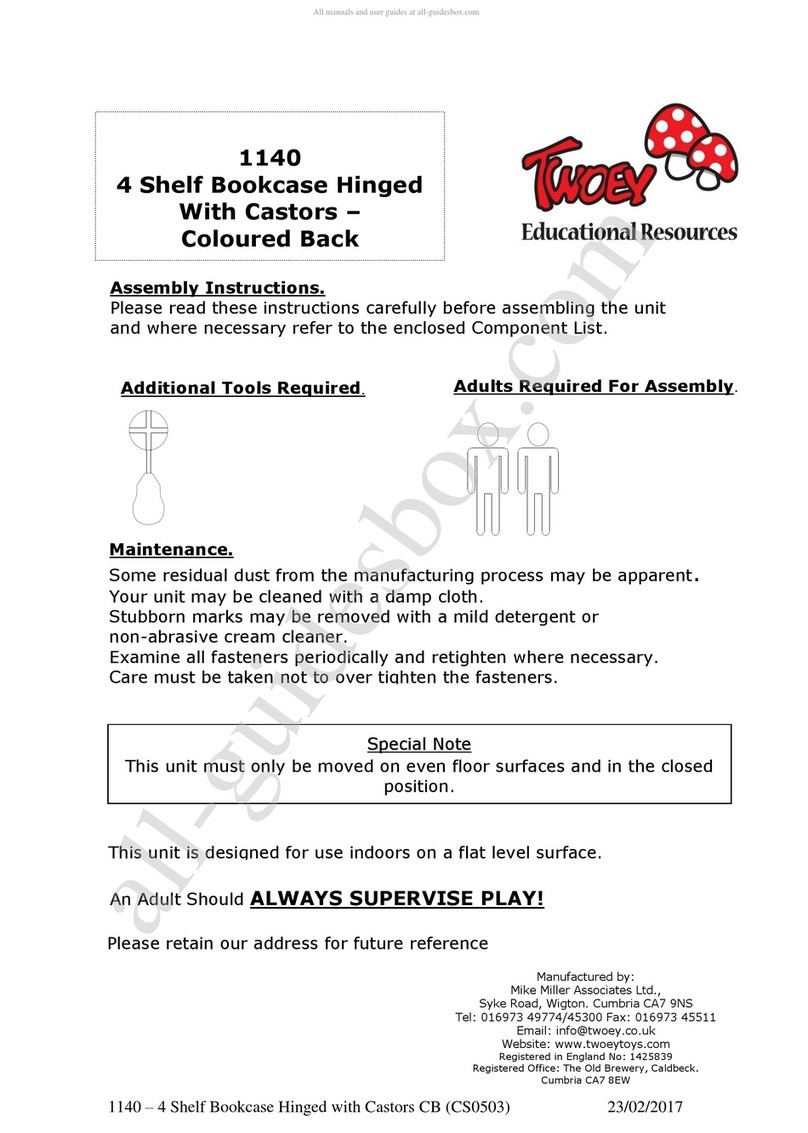 Twoey 1140 Assembly instructions
