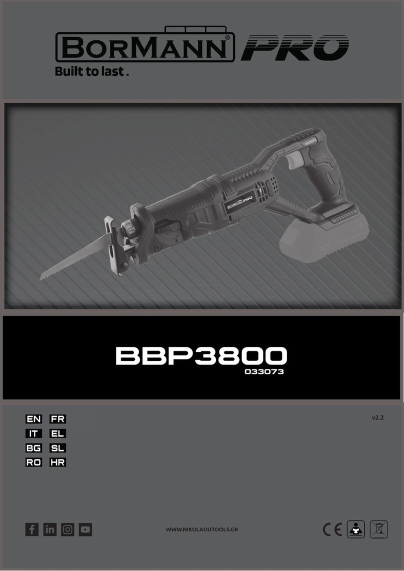 BorMann PRO BBP3800 User manual