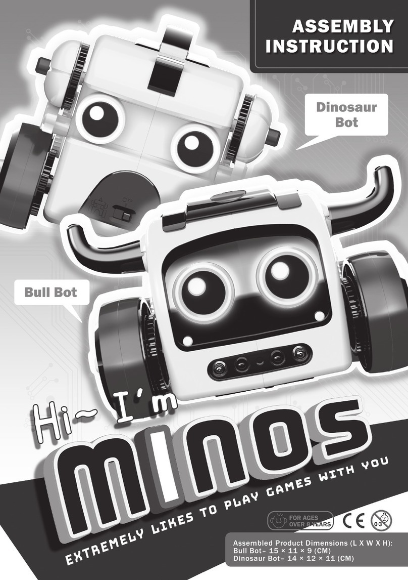 MINOS Dinosaur Bot Assembly instruction