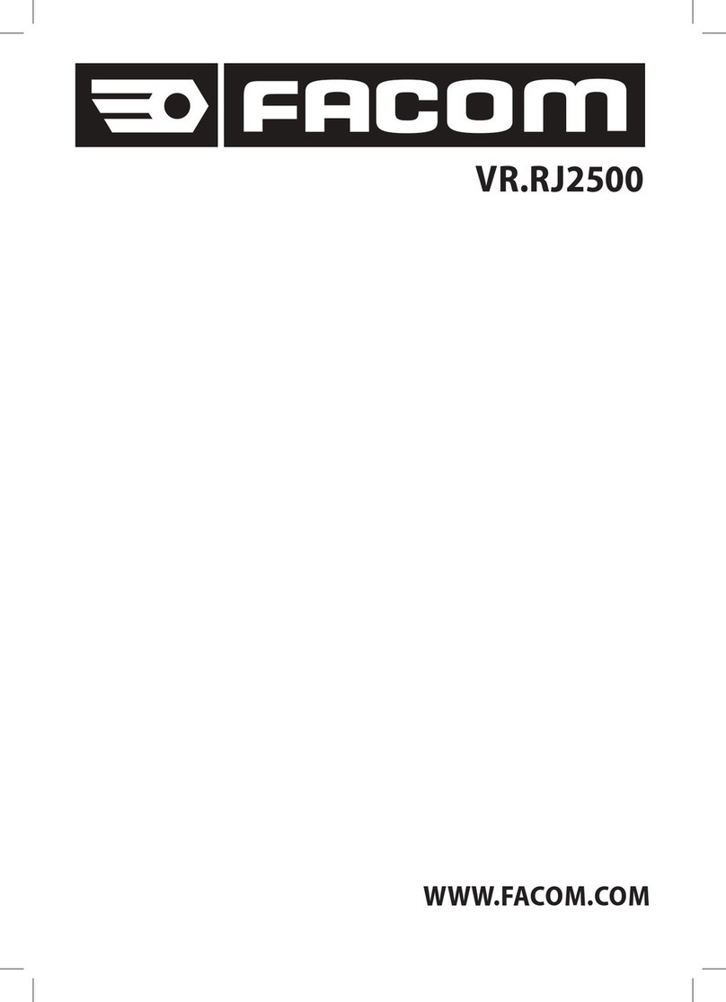 Facom VR.RJ2500 User manual Facom VR.RJ2500 User manual