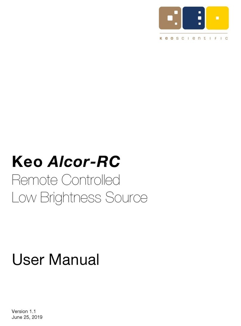 Keo Alcor-RC user manual