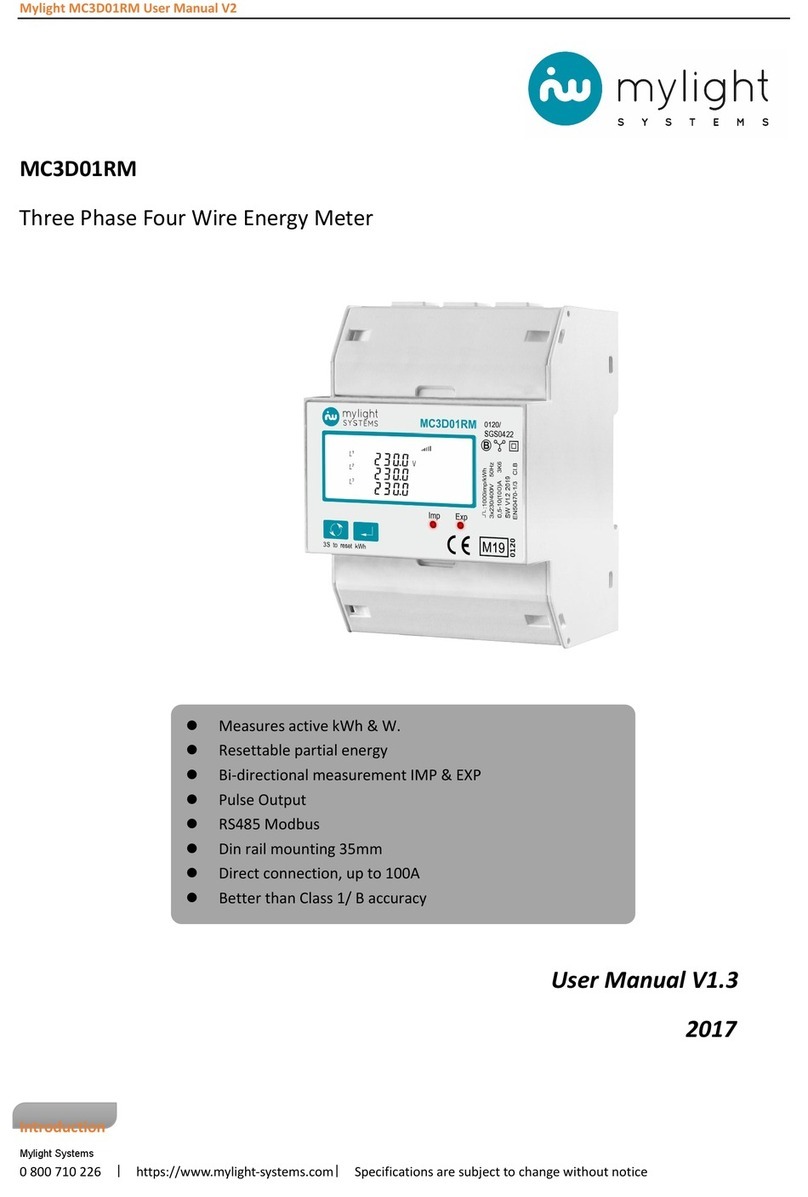 MyLight MC3D01RM user manual
