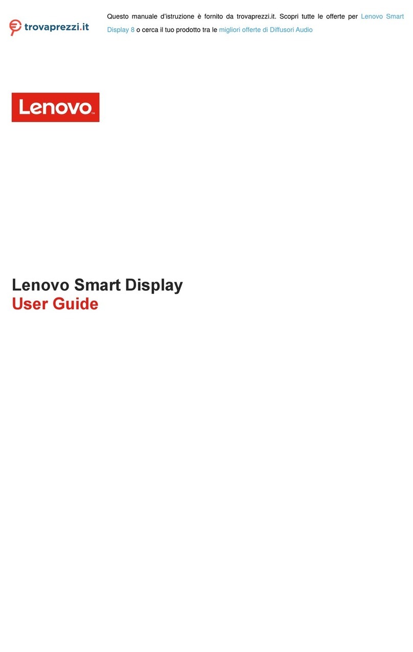 Lenovo Smart Display 8 User manual