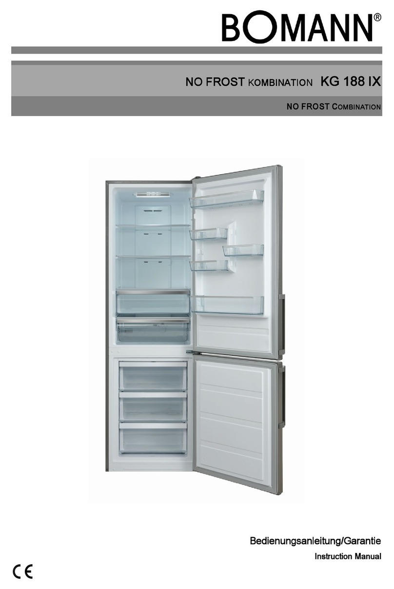 BOMANN KG 188 IX User manual