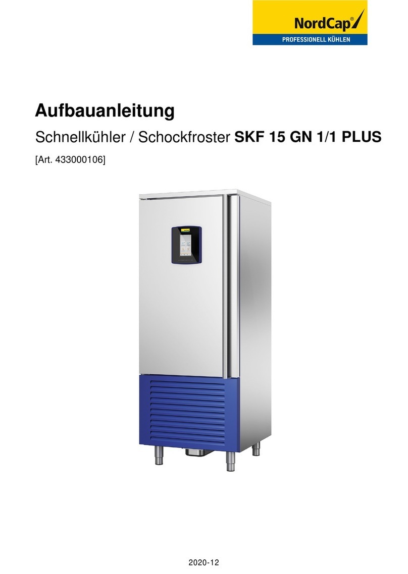 Nordcap SKF 15 GN 1/1 PLUS 15 User manual Nordcap SKF 15 GN 1/1 PLUS 15 User manual