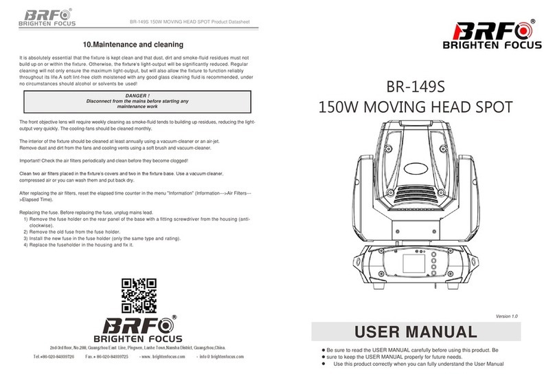 BRFO BR-149S user manual