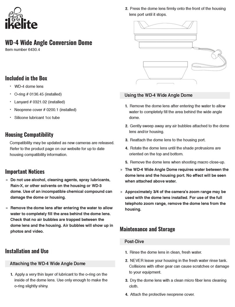 Ikelite WD-4 User manual
