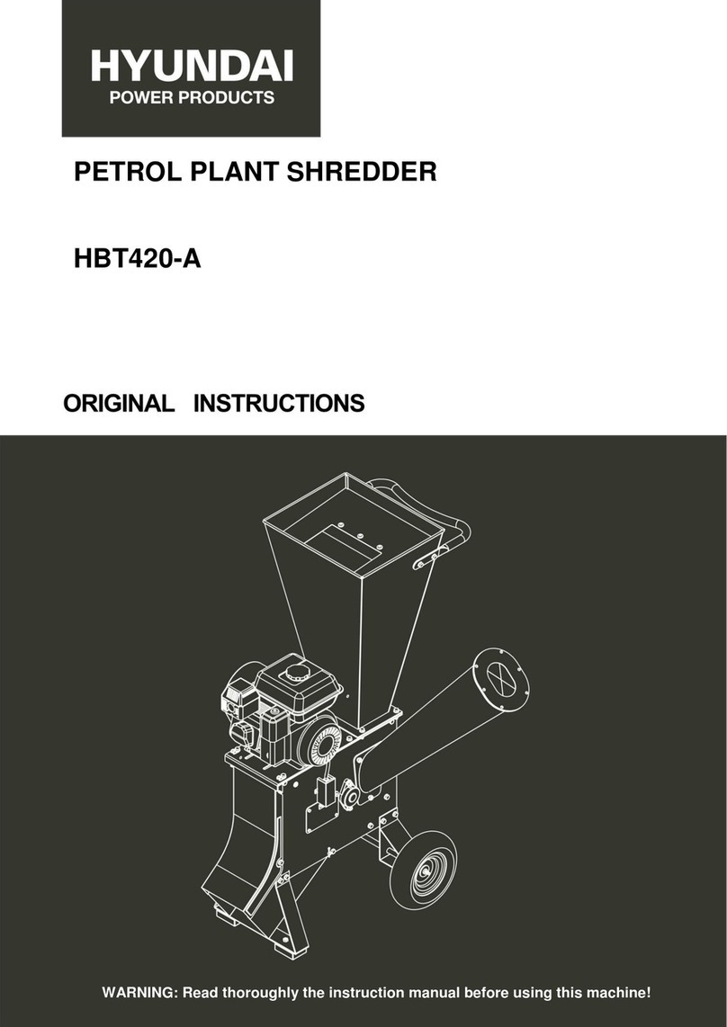 Hyundai power products HBT420-A Original instructions