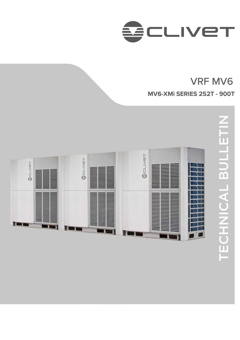 mundoclima MV6-XMi Series Service manual