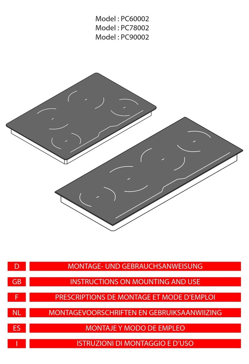 AIRFORCE PC60002 Instruction on mounting and use