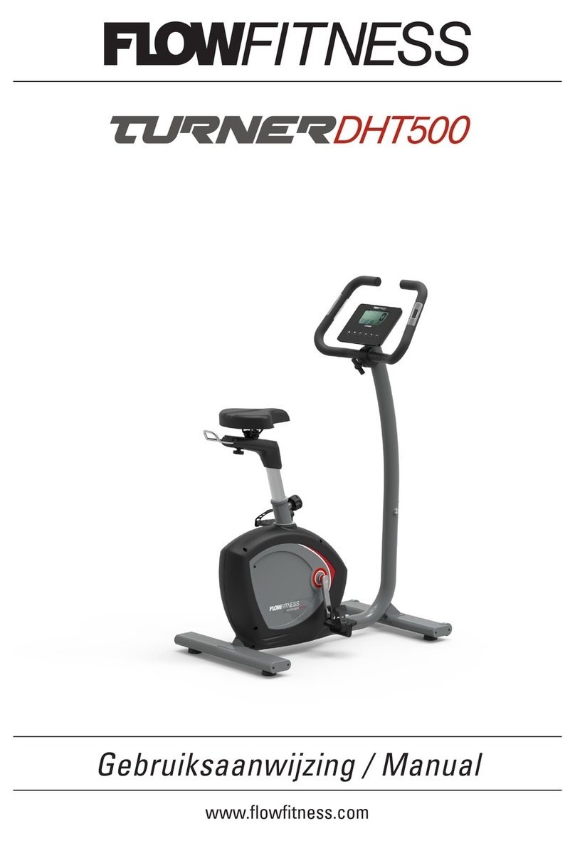 Flow Fitness TURNER DHT500 User manual