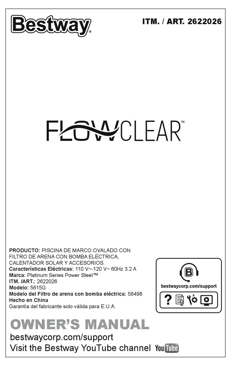 Bestway FLOWCLEAR 5615G owner's manual