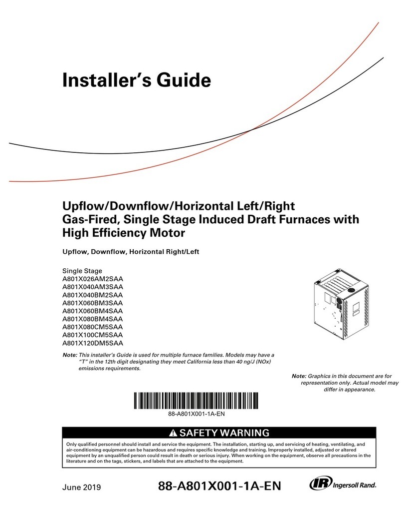 Ingersoll-Rand A801X040AM3SAA Assembly instructions