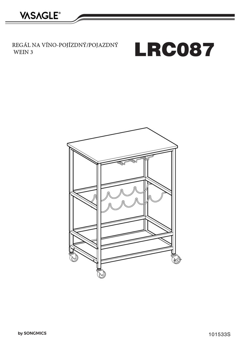 Songmics VASAGLE LRC087 manual Songmics VASAGLE LRC087 manual