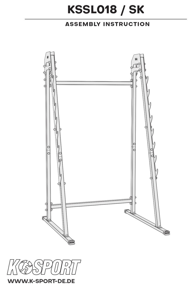 K-SPORT KSSL018/SK Assembly instruction