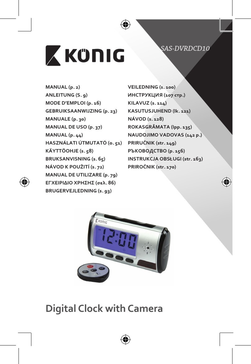 König SAS-DVRDCD10 manual