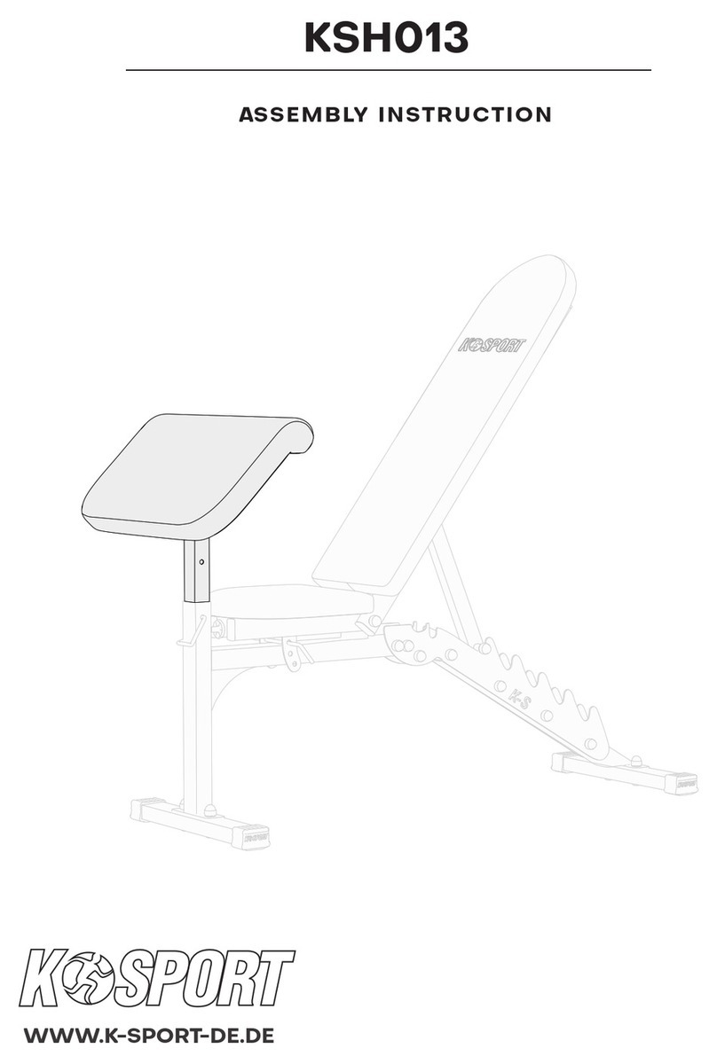 K-SPORT KSH013 Assembly instruction