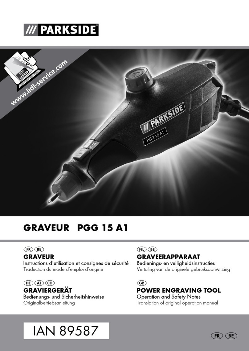 Parkside PGG 15 A1 User manual