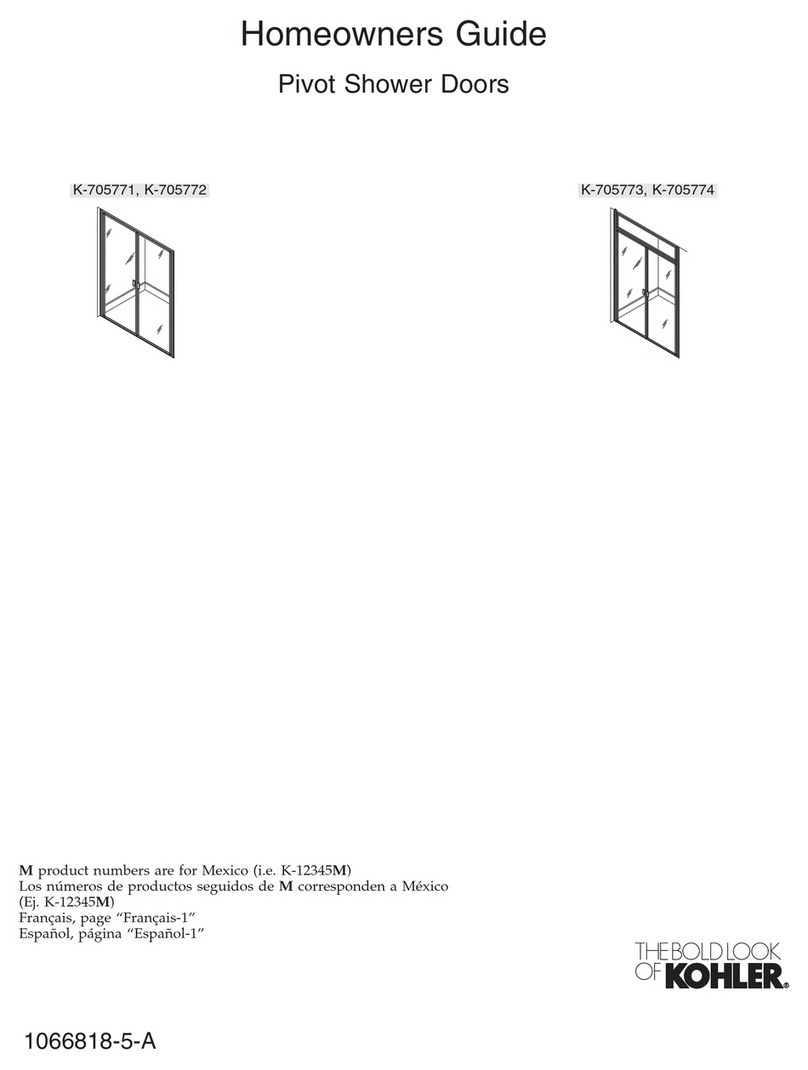 Kohler K-705771 Assembly instructions