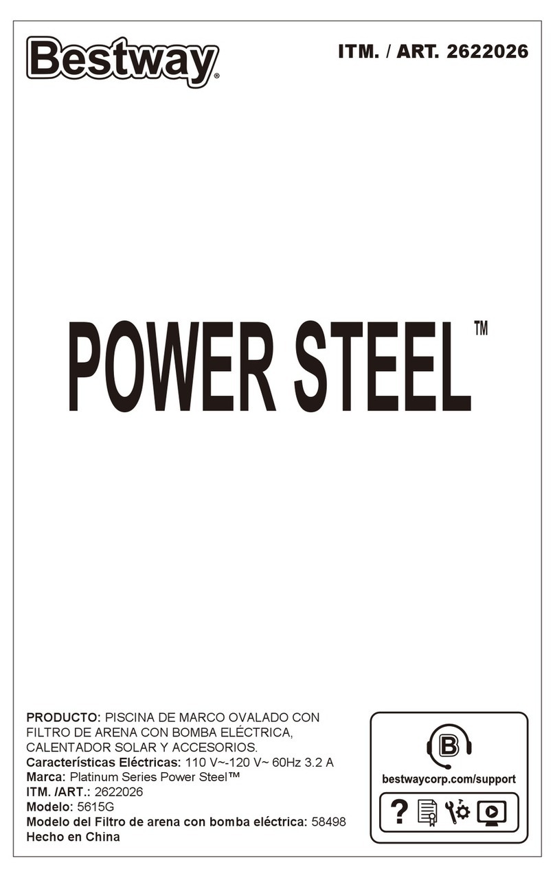 Bestway POWER STEEL 5615G User manual