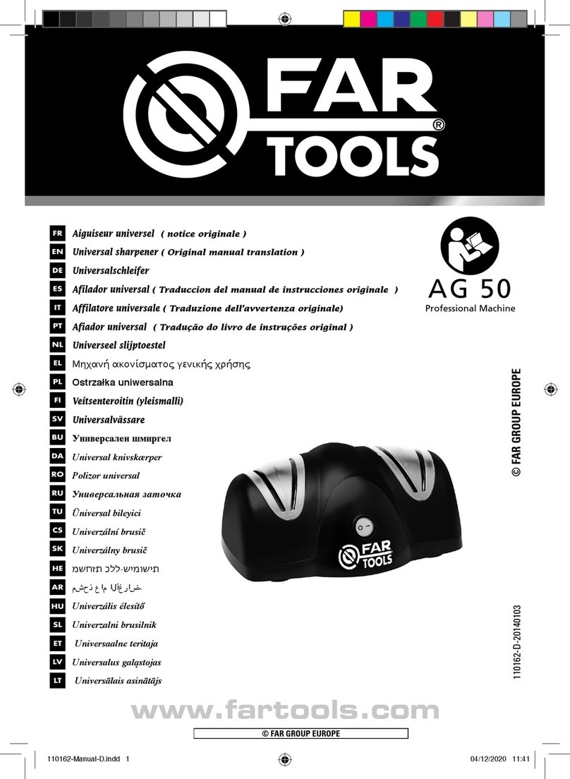 Far Tools AG 50 User manual