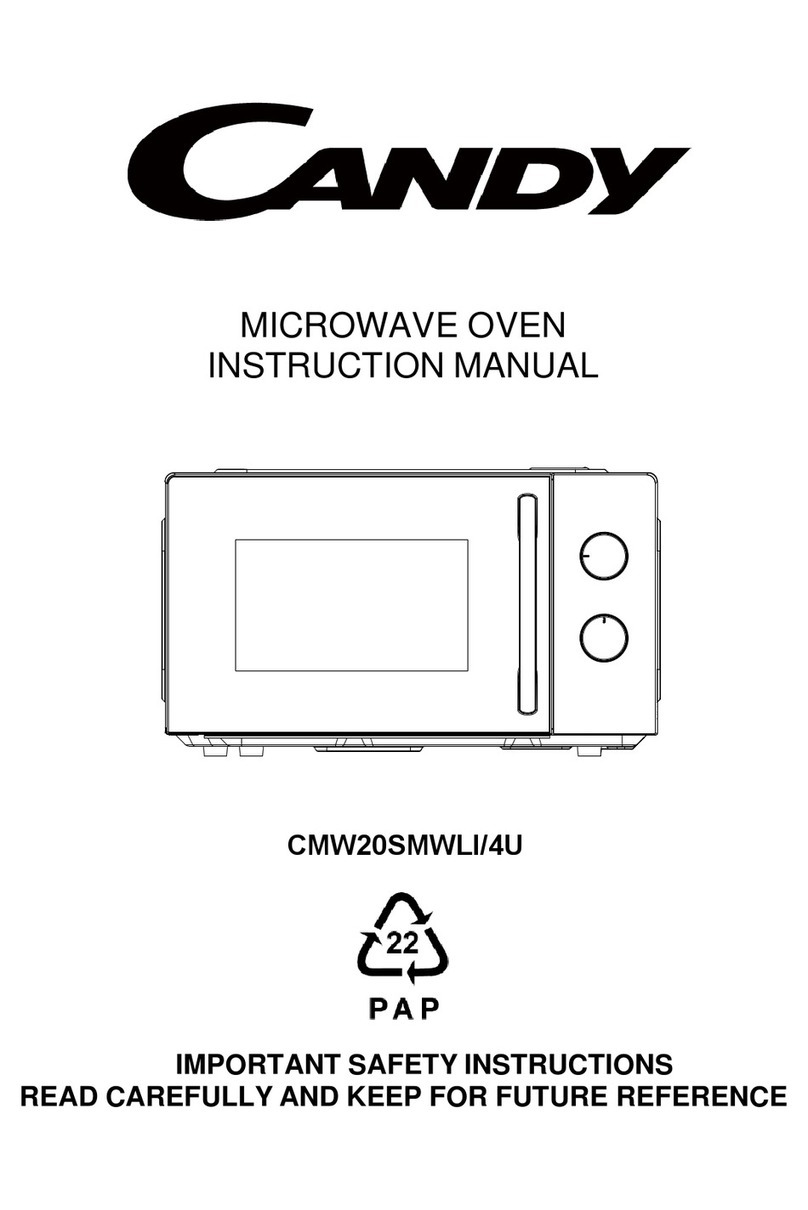 Candy CMW20SMWLI/4U User manual