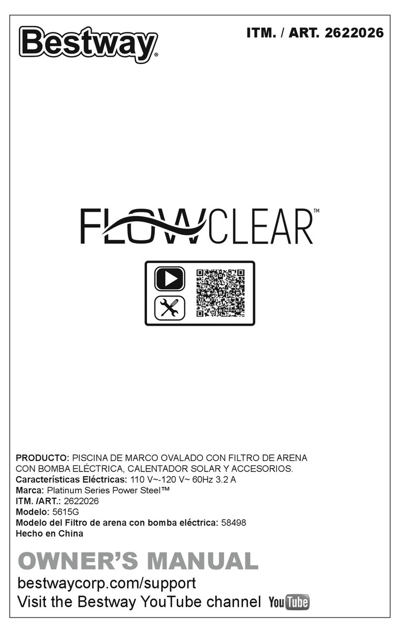 Bestway FLOWCLEAR 5615G owner's manual