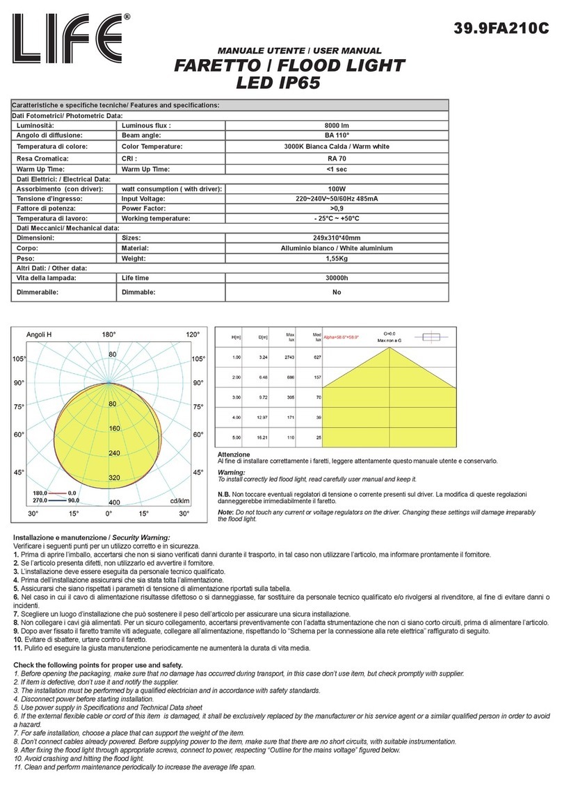 Life 39.9FA210C user manual