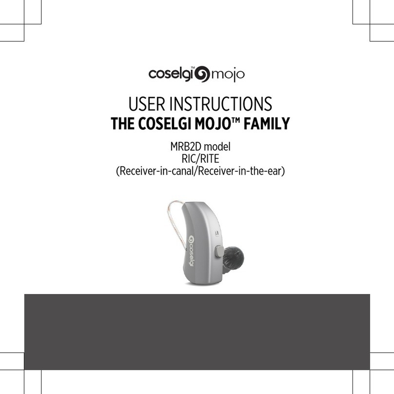 Coselgi MOJO MRB2D User manual Coselgi MOJO MRB2D User manual