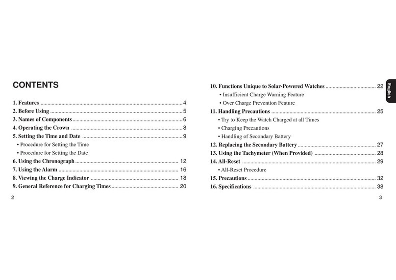 Citizen AV0025-51A User manual