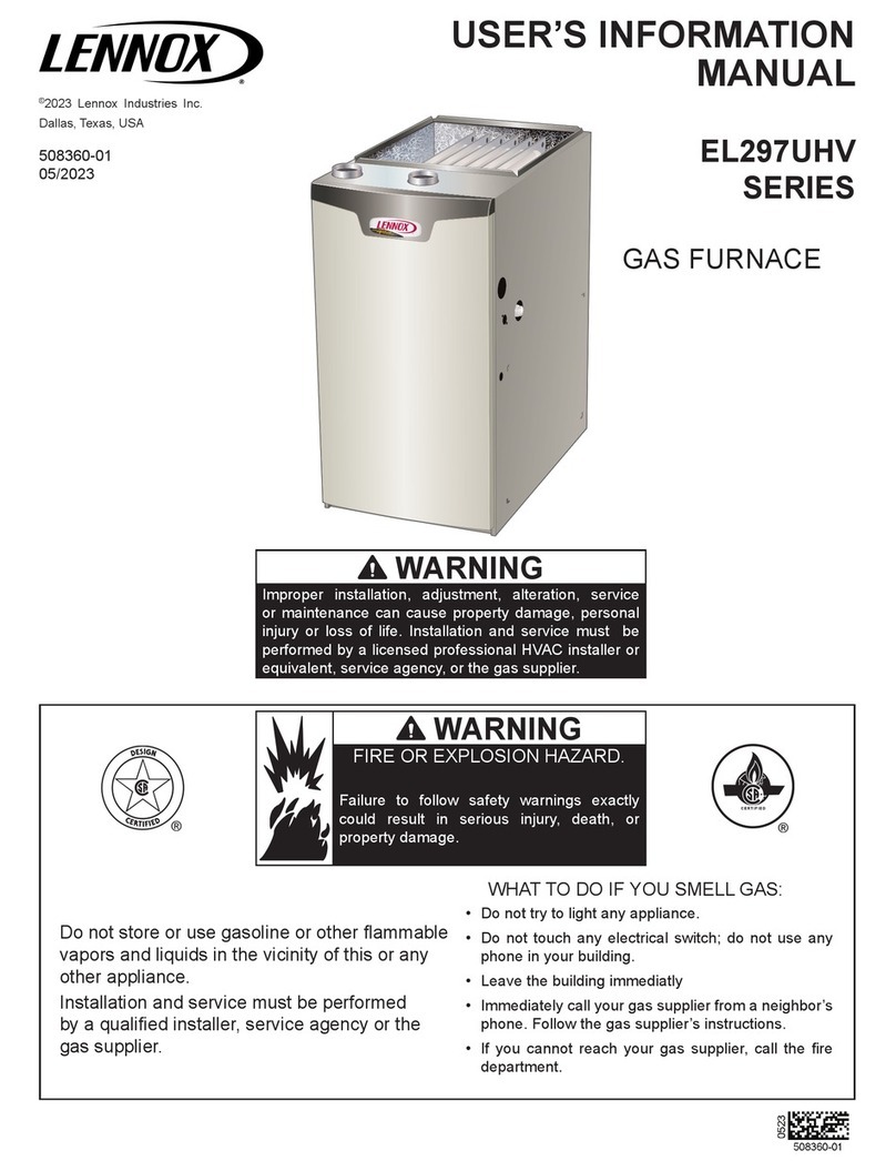 Lennox EL297UHV Series Guide