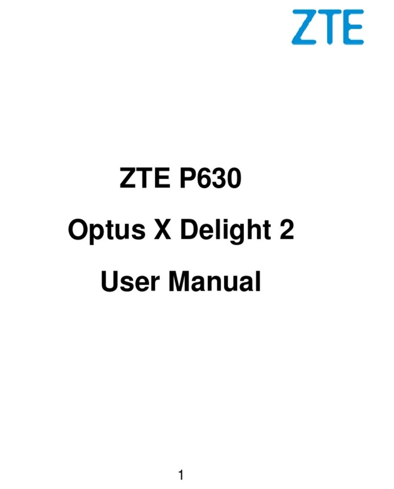 Zte Optus X Delight 2 User manual