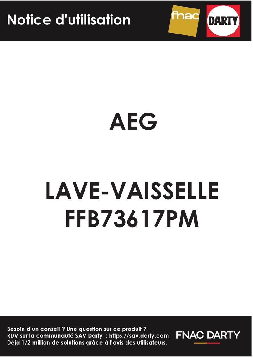 AEG FFB73617PM User manual