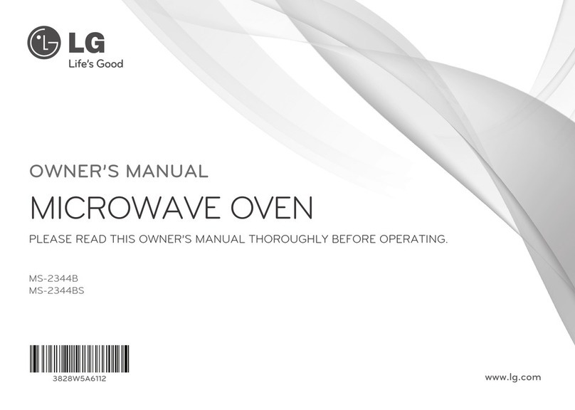 LG MS-2344BS owner's manual