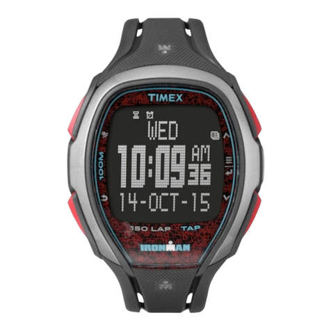 Timex IRONMAN TRAIN SMARTER T5K629 User manual Timex IRONMAN TRAIN SMARTER T5K629 User manual