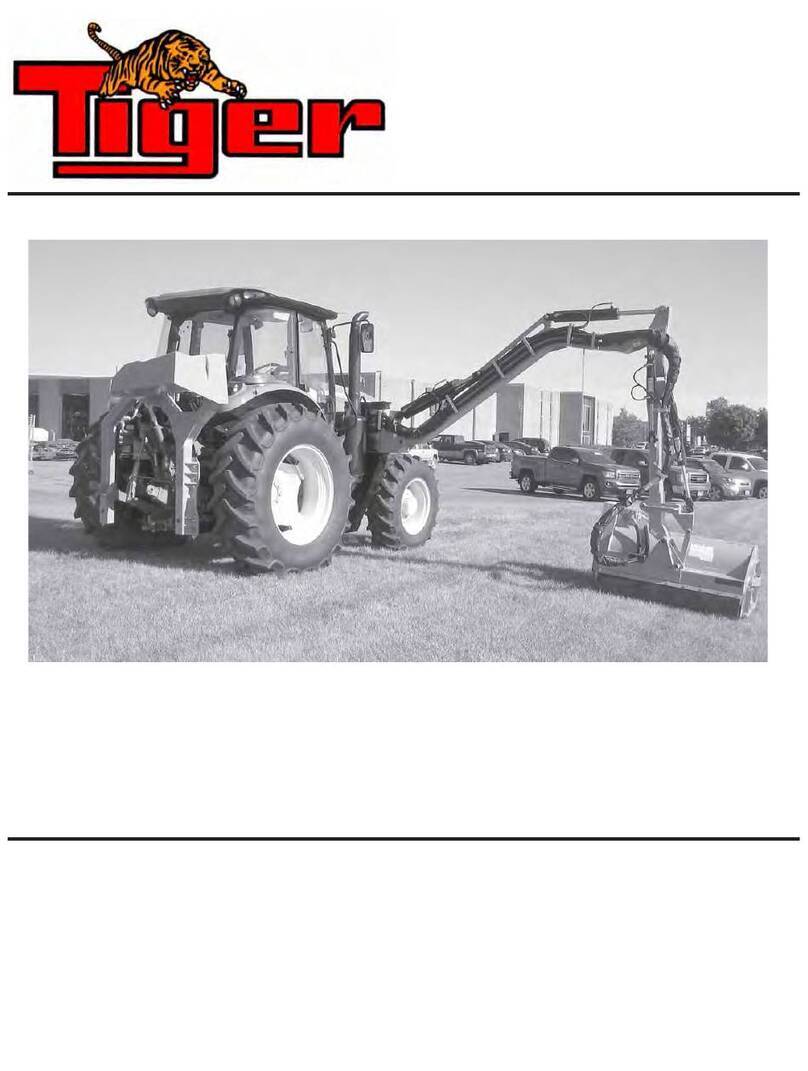 Tiger BENGAL BRUTE T4F JD6 E Series Mounting & operating instructions