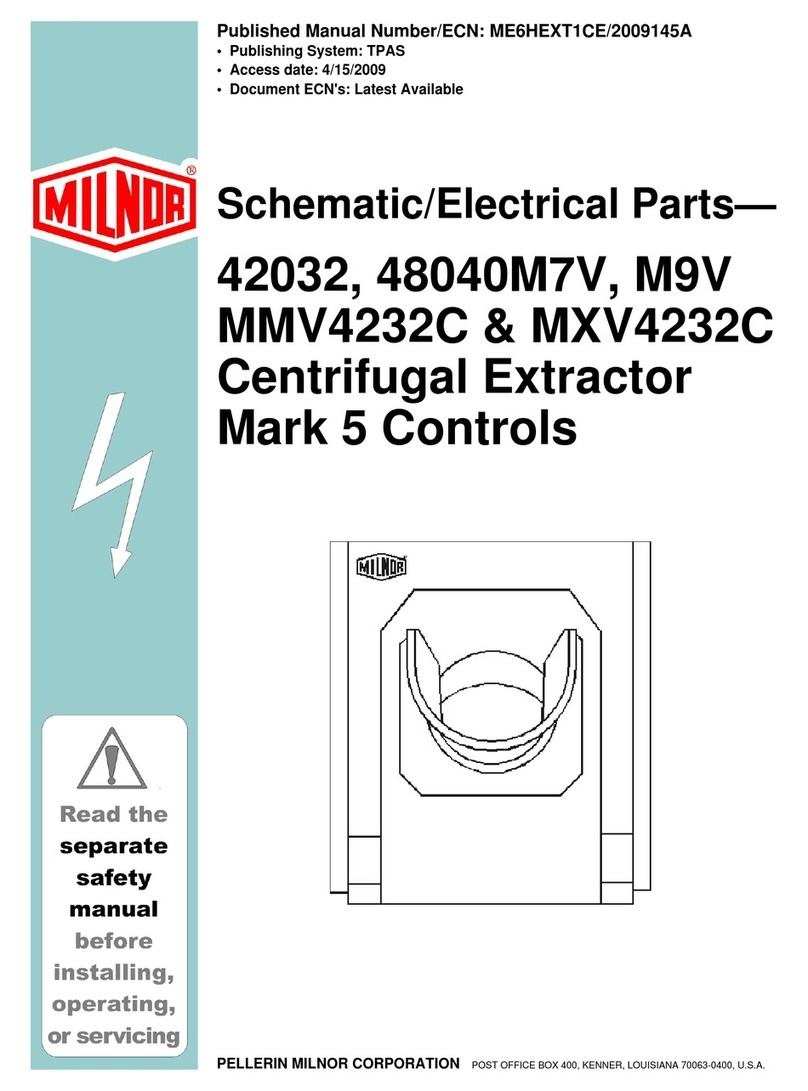 Milnor 42032 Schematic/Electrical Parts