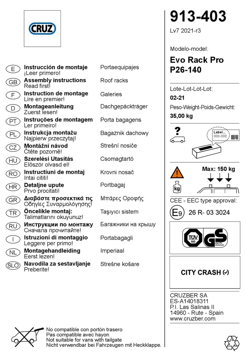 Cruz 913-403 User manual